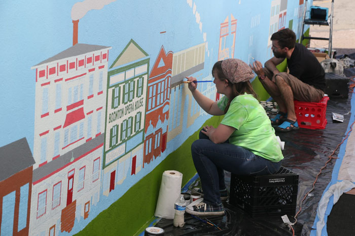 Boonton Opera House Mural Unveiling Ceremony