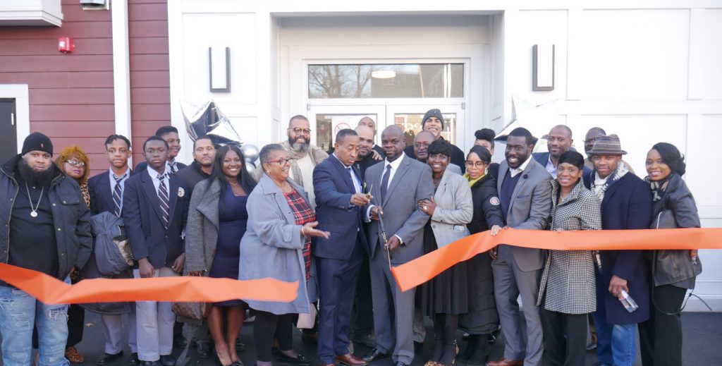 Ribbon Cutting for the Clinton Grand