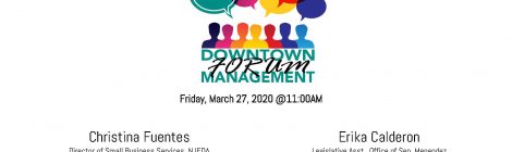 Downtown Management Forum Recap: Economic Relief