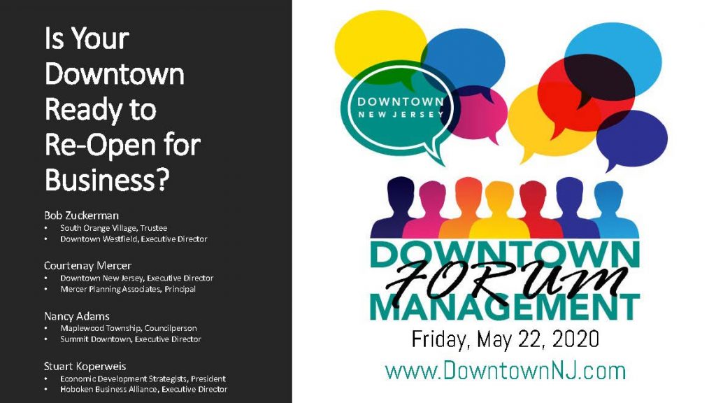Is Your Downtown Ready to Re-Open for Business?