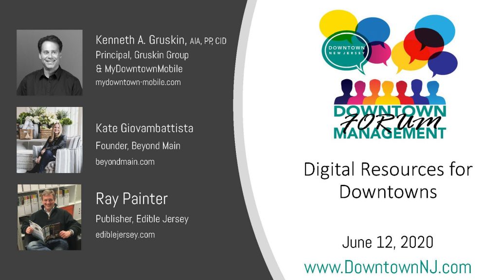 Digital Resources for Downtown