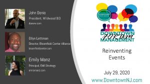 Downtown New Jersey Forum Management