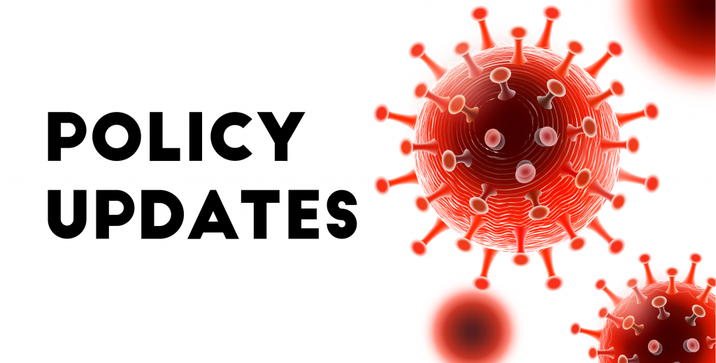 COVID Policy update