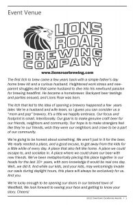 Lions Roar Brewing Company