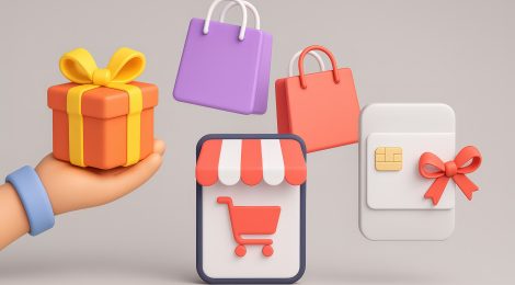 online shopping experience: gift, bags, and payment