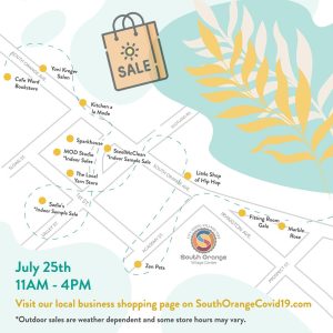 South Orange Sidewalk Sales Map