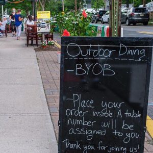 Westwood Borough outdoor Dining