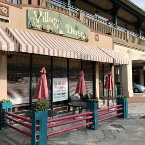 village diner outdoor cafe DNJ